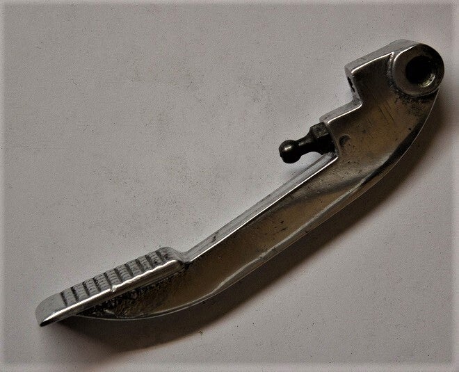 Msa narrow polished foot pedal out west country